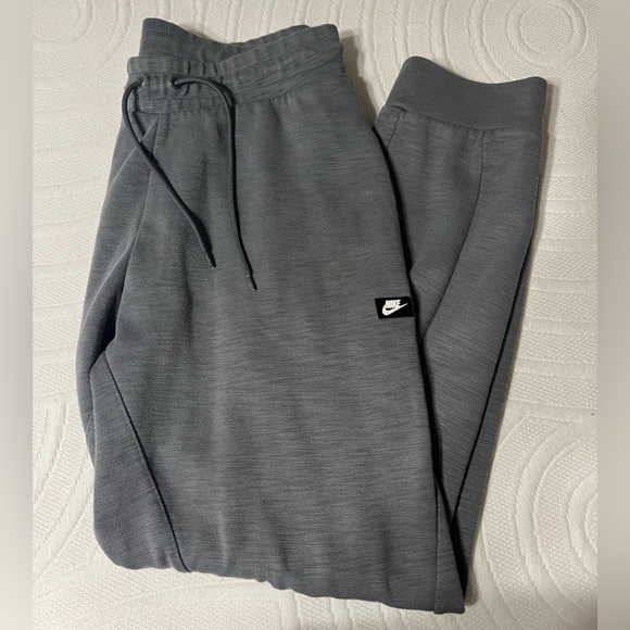 Nike NSW Optic Grey Activewear Athleisure Joggers Track Pants, Men’s Large - Picture 3 of 16